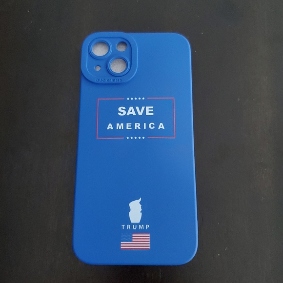 NEW Blue Save America iPhone 13 Trump Case - Picture 2 of 3